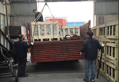rail pad loading picture