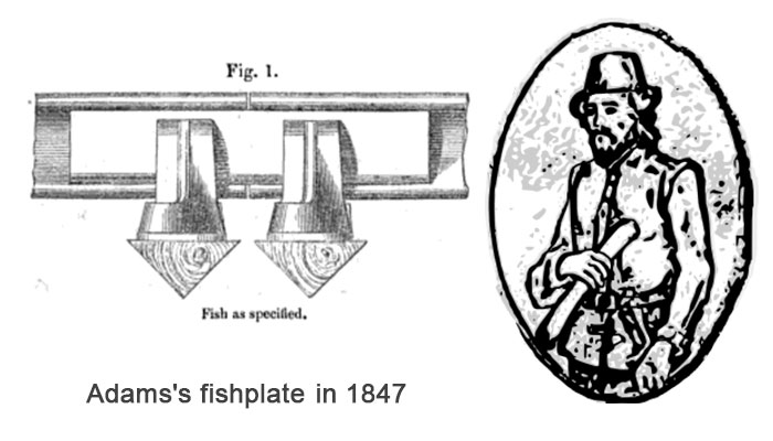 agico rail jionts in 1847