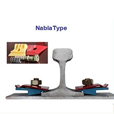 nabla rail fastening