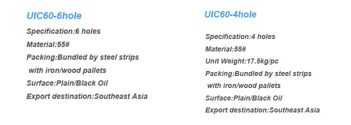 uic60 rail joints for sale